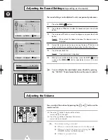 Preview for 20 page of Samsung CS21D8 Owner'S Instructions Manual