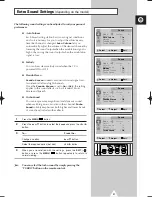 Preview for 21 page of Samsung CS21D8 Owner'S Instructions Manual