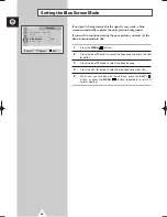 Preview for 28 page of Samsung CS21D8 Owner'S Instructions Manual