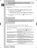 Preview for 34 page of Samsung CS21D8 Owner'S Instructions Manual