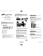 Preview for 1 page of Samsung CS21K40 Owner'S Instructions Manual