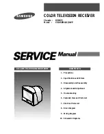 Samsung CS21K9MLDC/DWP Service Manual preview