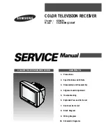 Preview for 1 page of Samsung CS21M20MQZXBWT Service Manual