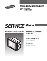 Samsung CS21M21EHVXHAC Service Manual preview