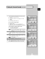 Preview for 15 page of Samsung CS21T3 Owner'S Instructions Manual