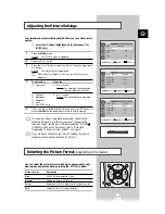 Preview for 21 page of Samsung CS21T3 Owner'S Instructions Manual