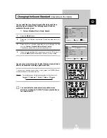 Предварительный просмотр 23 страницы Samsung CS21T3 Owner'S Instructions Manual