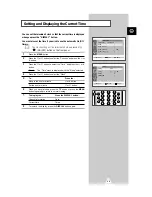 Preview for 29 page of Samsung CS21T3 Owner'S Instructions Manual