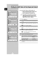 Preview for 30 page of Samsung CS21T3 Owner'S Instructions Manual