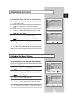 Preview for 39 page of Samsung CS21T3 Owner'S Instructions Manual