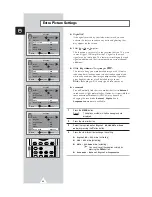 Preview for 22 page of Samsung CS29A10 Owner'S Instructions Manual