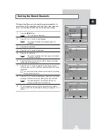 Preview for 17 page of Samsung CS29A11 Owner'S Instructions Manual