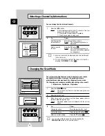 Preview for 22 page of Samsung CS29A200 Owner'S Instructions Manual