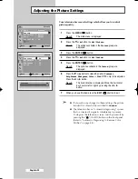 Preview for 24 page of Samsung CS29A6 Owner'S Instructions Manual