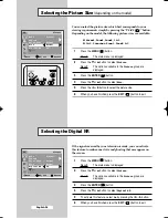 Preview for 26 page of Samsung CS29A6 Owner'S Instructions Manual