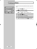 Preview for 32 page of Samsung CS29A6 Owner'S Instructions Manual