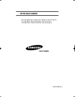 Preview for 52 page of Samsung CS29A6 Owner'S Instructions Manual