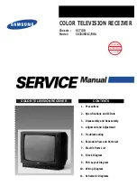 Samsung CS3339Z4C Service Manual preview