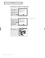 Предварительный просмотр 20 страницы Samsung CSL 2097DV Owner'S Instructions Manual