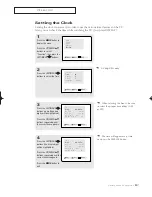 Предварительный просмотр 25 страницы Samsung CSL 2097DV Owner'S Instructions Manual