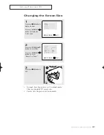 Предварительный просмотр 33 страницы Samsung CSL 2097DV Owner'S Instructions Manual