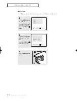 Preview for 40 page of Samsung CSL 2097DV Owner'S Instructions Manual