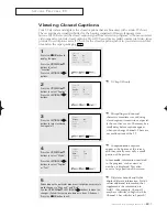 Предварительный просмотр 41 страницы Samsung CSL 2097DV Owner'S Instructions Manual