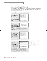 Предварительный просмотр 42 страницы Samsung CSL 2097DV Owner'S Instructions Manual