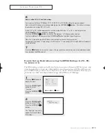 Preview for 45 page of Samsung CSL 2097DV Owner'S Instructions Manual