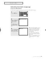 Предварительный просмотр 55 страницы Samsung CSL 2097DV Owner'S Instructions Manual