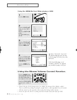 Предварительный просмотр 58 страницы Samsung CSL 2097DV Owner'S Instructions Manual