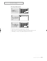 Preview for 61 page of Samsung CSL 2097DV Owner'S Instructions Manual