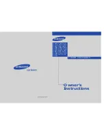 Samsung CT-1488BL Owner'S Instructions Manual preview