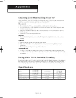 Preview for 44 page of Samsung CT-17K30ML Owner'S Instructions Manual