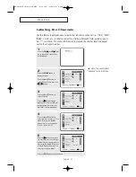 Preview for 25 page of Samsung CT-17M16MQ Owner'S Instructions Manual