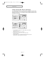 Preview for 27 page of Samsung CT-17M16MQ Owner'S Instructions Manual