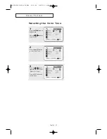 Preview for 33 page of Samsung CT-17M16MQ Owner'S Instructions Manual