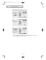 Preview for 34 page of Samsung CT-17M16MQ Owner'S Instructions Manual