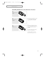 Preview for 17 page of Samsung CT-21K2MJ Owner'S Instructions Manual