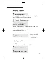 Preview for 23 page of Samsung CT-21K2MJ Owner'S Instructions Manual