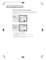 Preview for 26 page of Samsung CT-21K2MJ Owner'S Instructions Manual