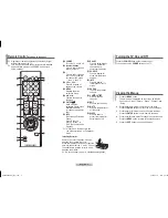 Предварительный просмотр 2 страницы Samsung CT-21K40ML Owner'S Instructions Manual