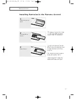 Preview for 17 page of Samsung CT-21T20MQ Owner'S Instructions Manual