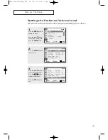 Preview for 47 page of Samsung CT-21T20MQ Owner'S Instructions Manual