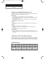 Preview for 51 page of Samsung CT-21T20MQ Owner'S Instructions Manual