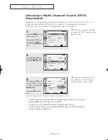 Preview for 43 page of Samsung CT-25M21MQ Owner'S Instructions Manual