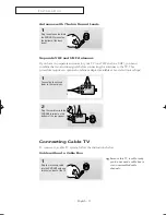 Предварительный просмотр 11 страницы Samsung CT-29M21FQ Owner'S Instructions Manual