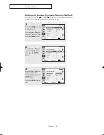 Предварительный просмотр 26 страницы Samsung CT-29M21FQ Owner'S Instructions Manual