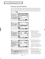 Предварительный просмотр 49 страницы Samsung CT-29M21FQ Owner'S Instructions Manual