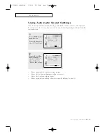 Preview for 27 page of Samsung CT- Series Owner'S Instructions Manual